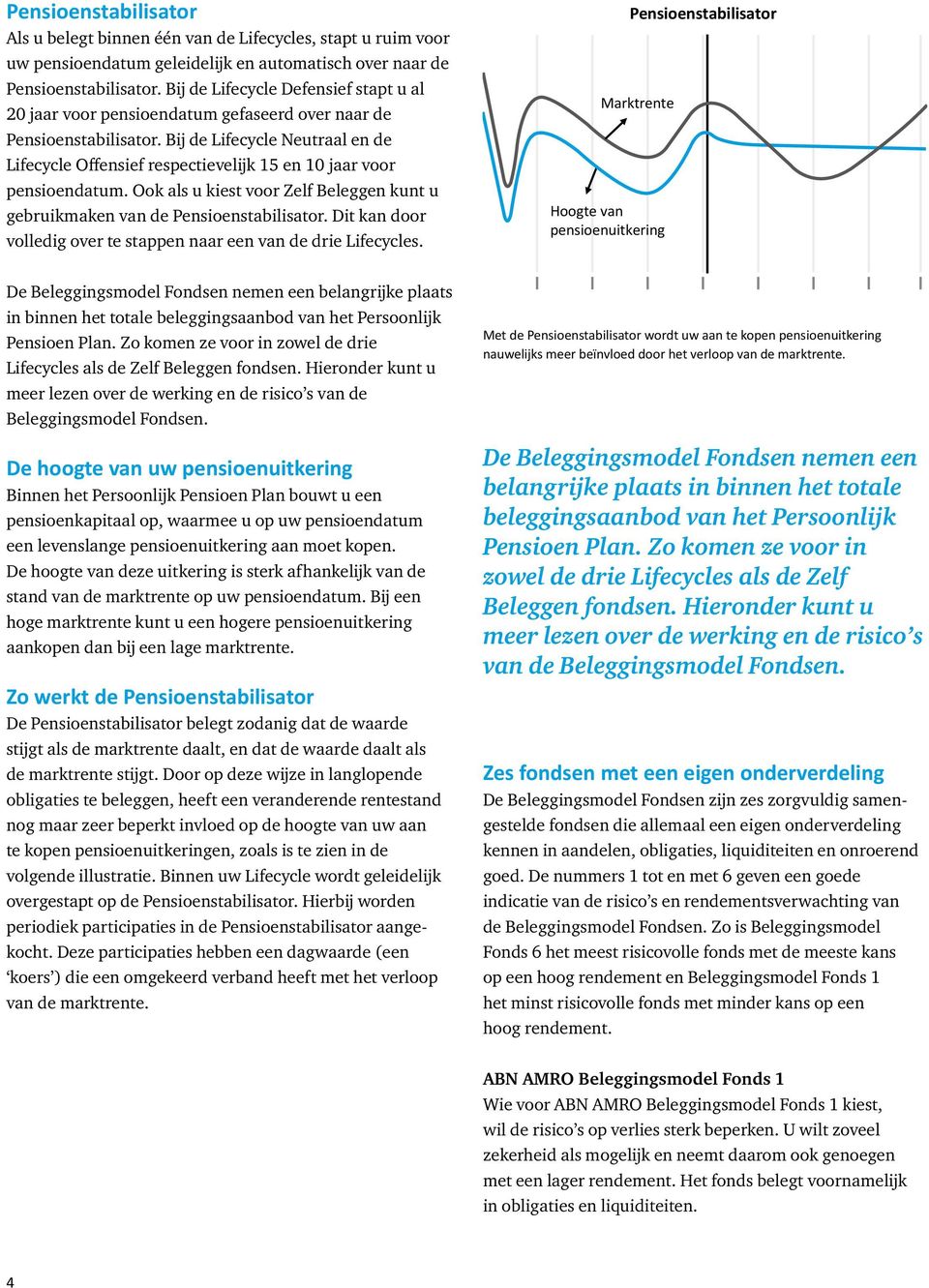 Ook als u kiest voor Zelf Beleggen kunt u gebruikmaken van de. Dit kan door volledig over te stappen naar een van de drie Lifecycles.