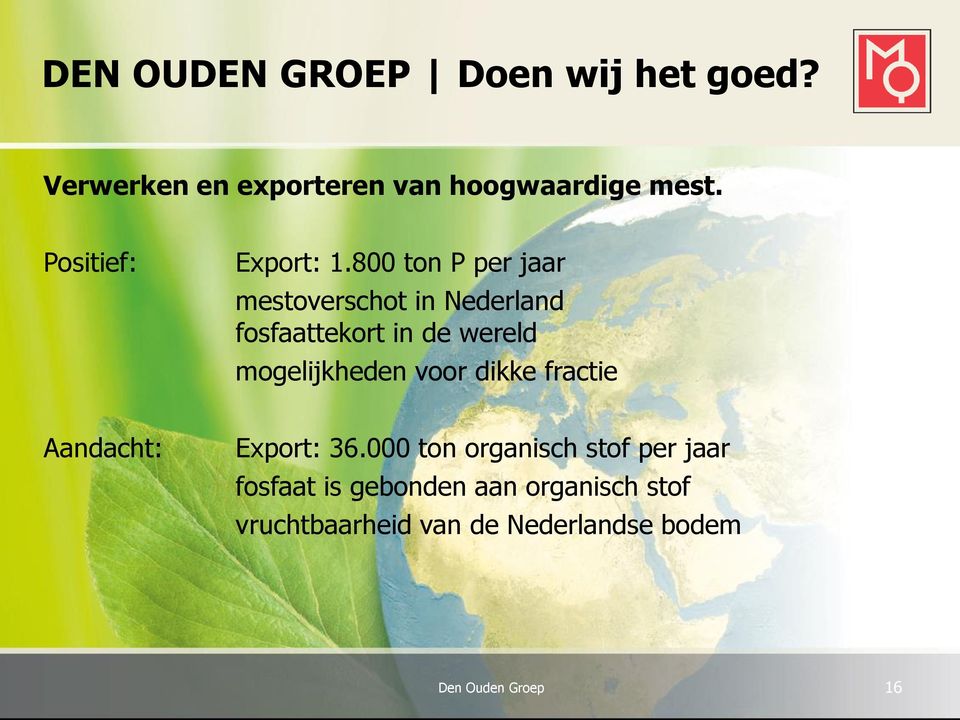 800 ton P per jaar mestoverschot in Nederland fosfaattekort in de wereld mogelijkheden