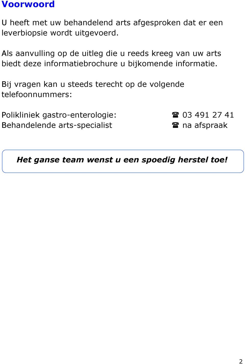 informatie.