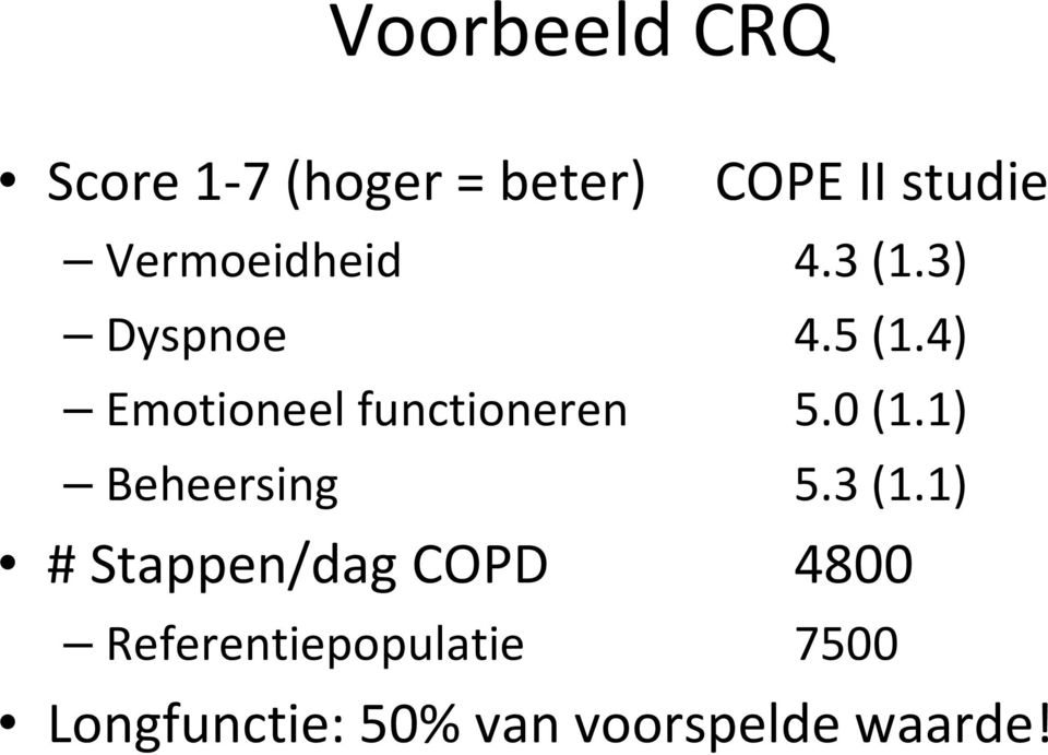 4) Emotioneel functioneren 5.0 (1.1) Beheersing 5.3 (1.