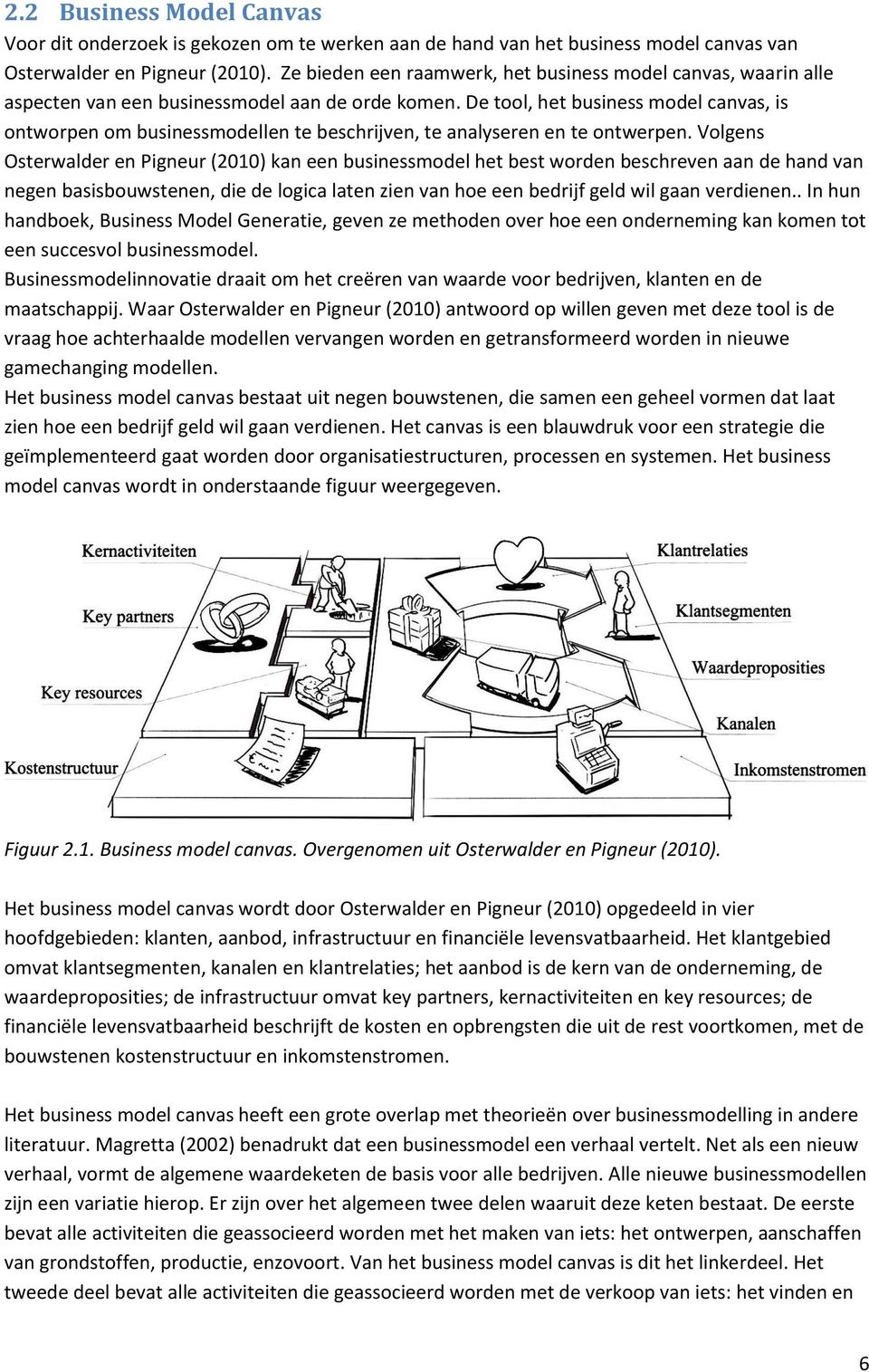 De tool, het business model canvas, is ontworpen om businessmodellen te beschrijven, te analyseren en te ontwerpen.