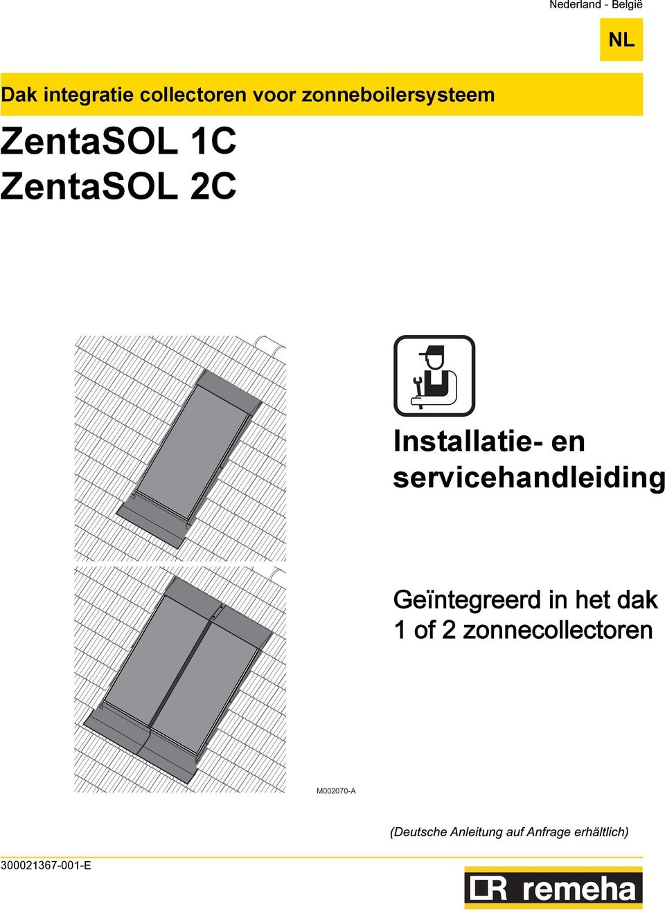 Installatie- en servicehandleiding Geïntegreerd