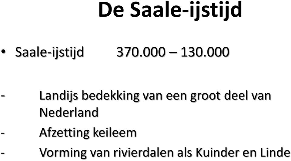 000 - Landijs bedekking van een groot