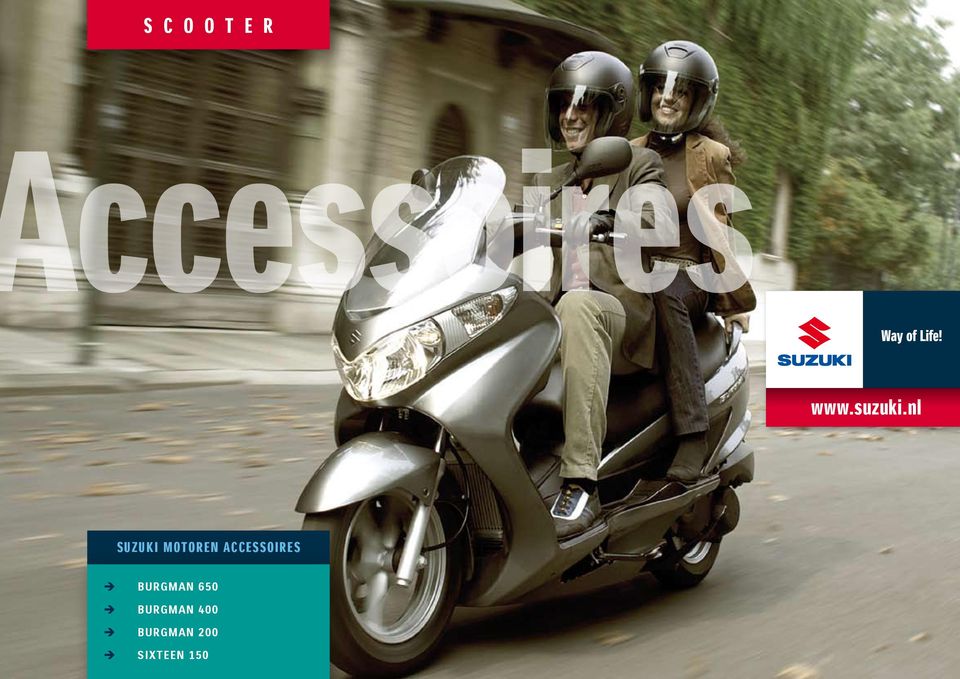 ccessoires Suzuki Motoren accessoires Burgman 650 Burgman 400 Burgman 200  SIXteen PDF Free Download