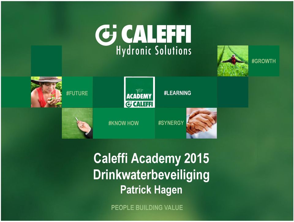 Caleffi Academy 2015