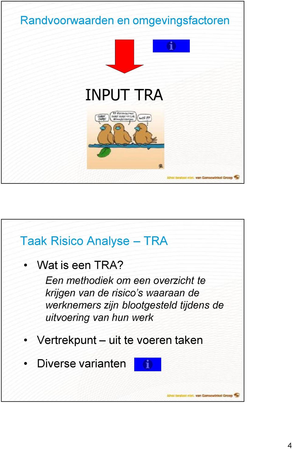 Een methodiek om een overzicht te krijgen van de risico s waaraan