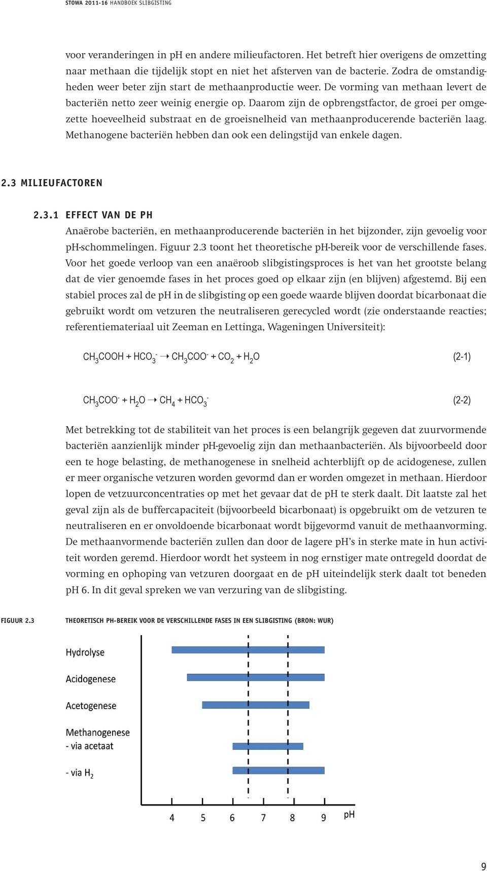 Daarom zijn de opbrengstfactor, de groei per omgezette hoeveelheid substraat en de groeisnelheid van methaanproducerende bacteriën laag.