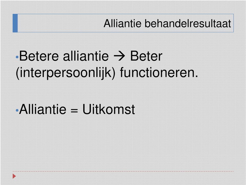 alliantie Beter
