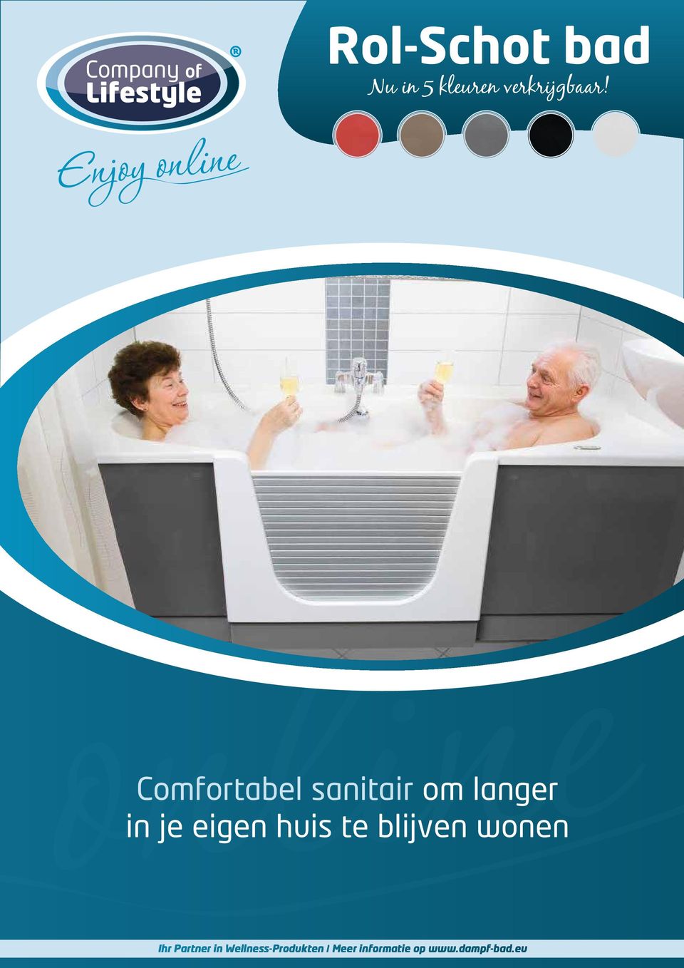 Comfortabel sanitair om