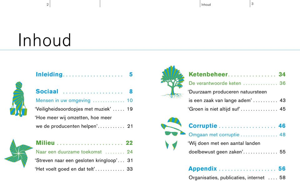 .. 31 Het voelt goed en dat telt............ 33 Ketenbeheer................ 34 De verantwoorde keten.............. 36 Duurzaam produceren natuursteen is een zaak van lange adem.