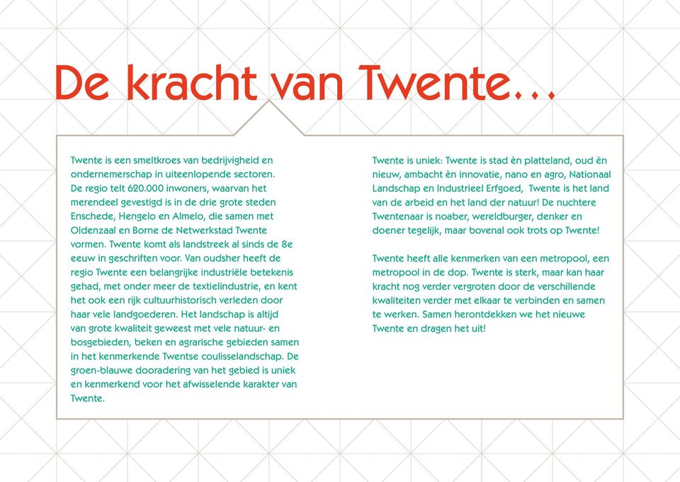 Twente komt als landstreek al sinds de 8e eeuw in geschriften voor.