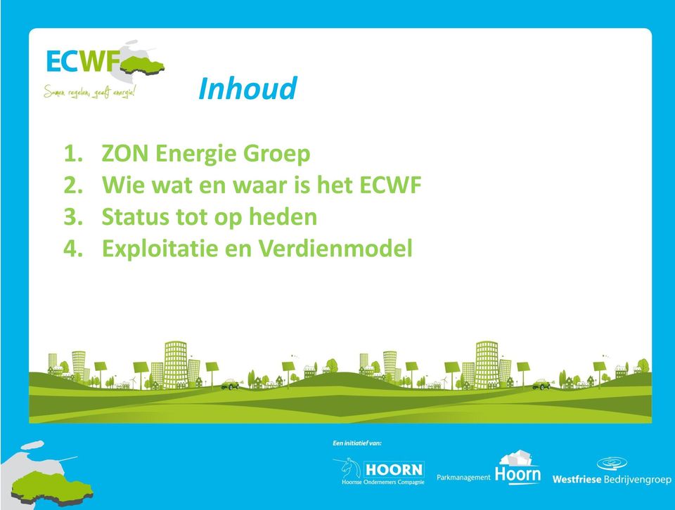 Wie wat en waar is het ECWF