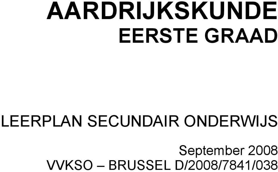 ONDERWIJS September 2008