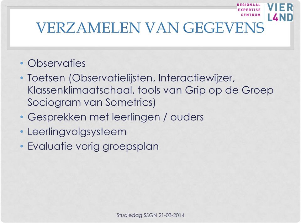 tools van Grip op de Groep Sociogram van Sometrics)