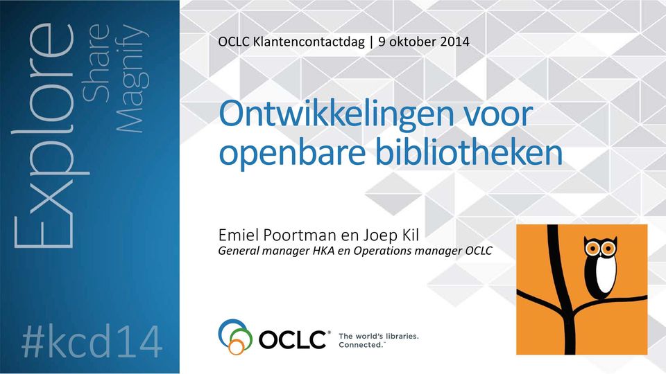 bibliotheken Emiel Poortman en Joep