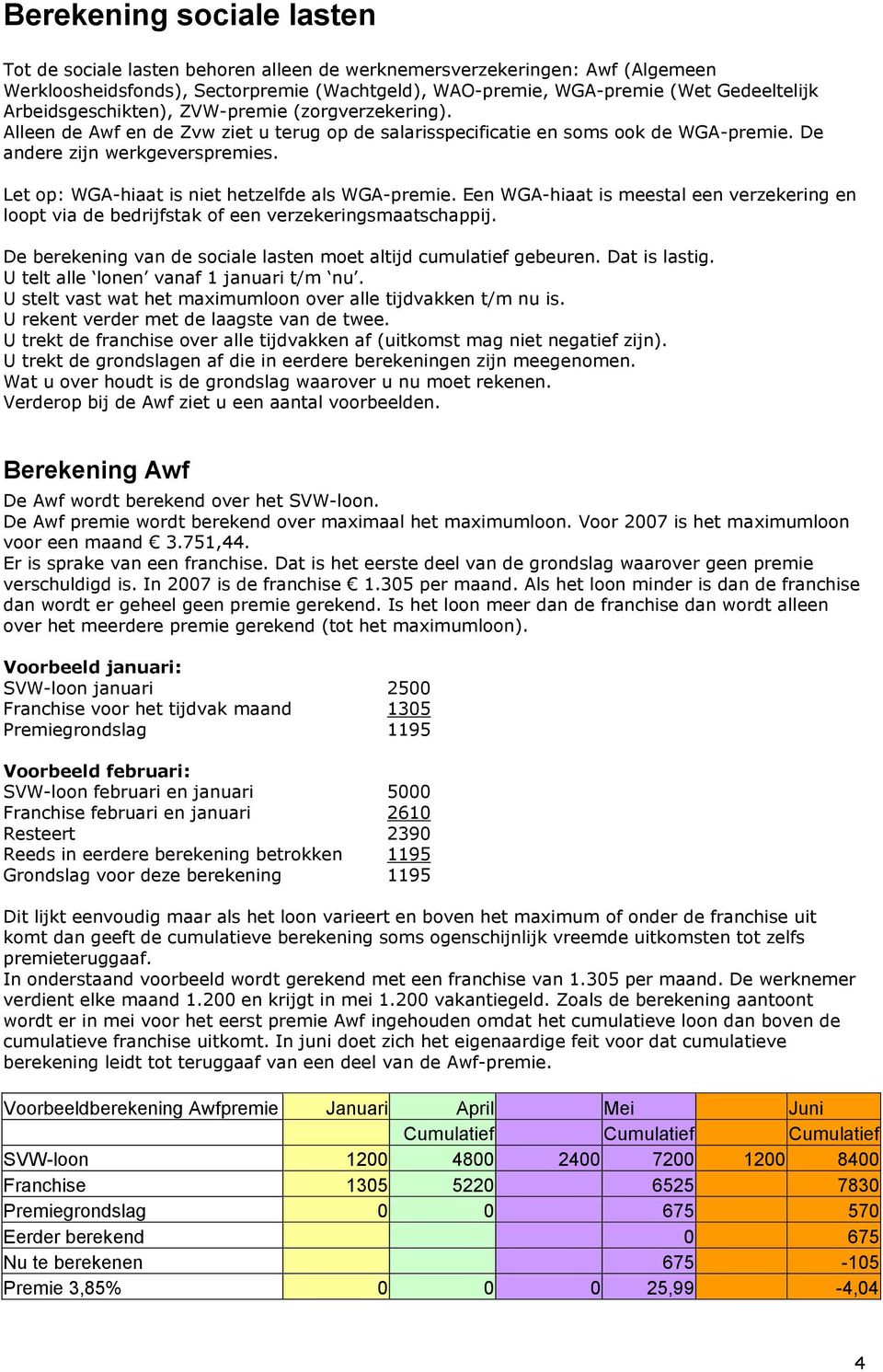 Let op: WGA-hiaat is niet hetzelfde als WGA-premie. Een WGA-hiaat is meestal een verzekering en loopt via de bedrijfstak of een verzekeringsmaatschappij.