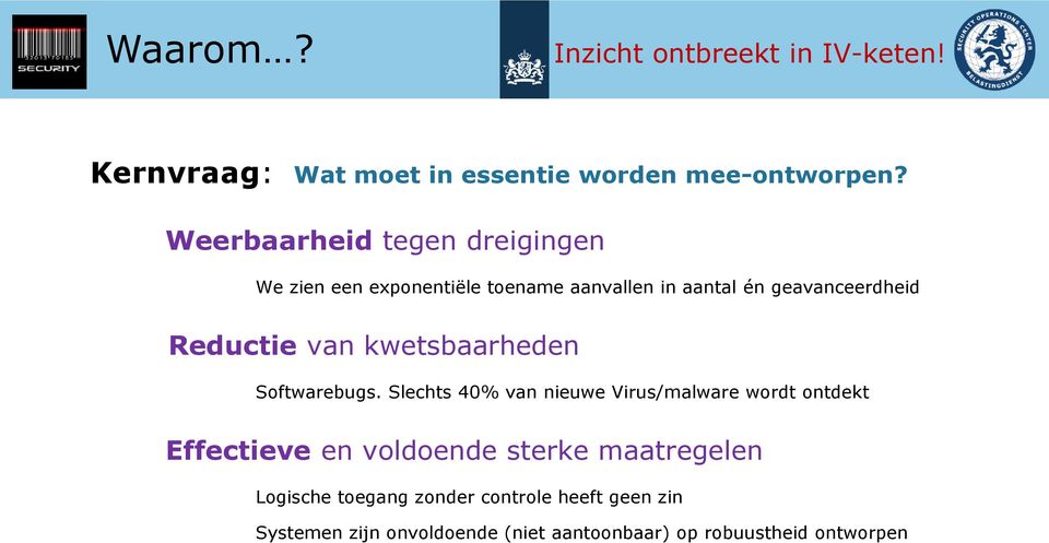 kwetsbaarheden Softwarebugs.