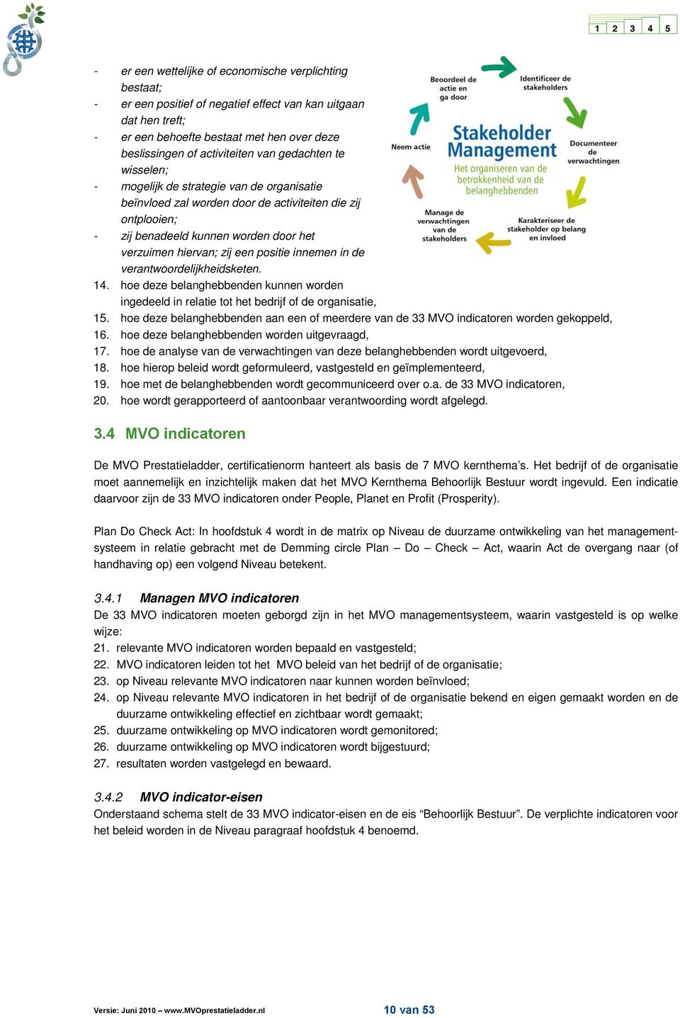 positie innemen in de verantwoordelijkheidsketen. 14. hoe deze belanghebbenden kunnen worden ingedeeld in relatie tot het bedrijf of de organisatie, 15.