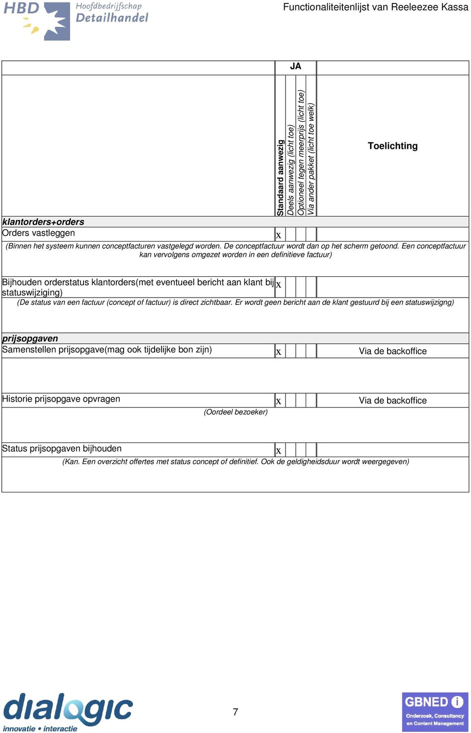 factuur (concept of factuur) is direct zichtbaar.