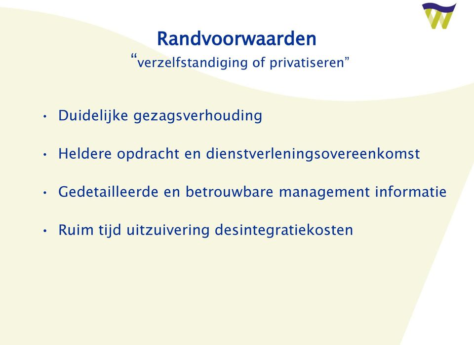 dienstverleningsovereenkomst Gedetailleerde en