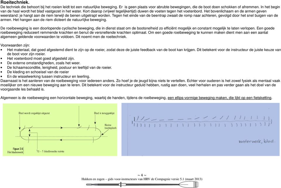 Het bovenlichaam en de armen geven weerstand: je hangt aan de riem terwijl de benen uitgetrapt worden.