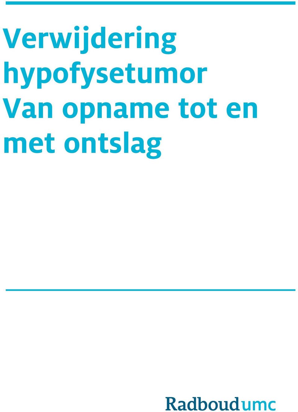 Van opname