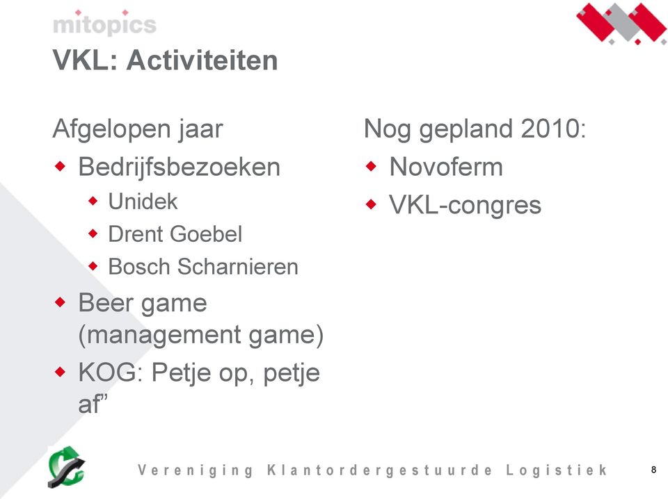 Scharnieren Beer game (management game) KOG: