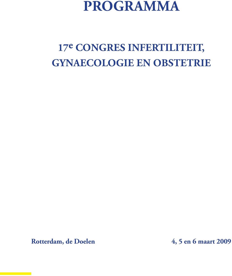 gynaecologie en obstetrie