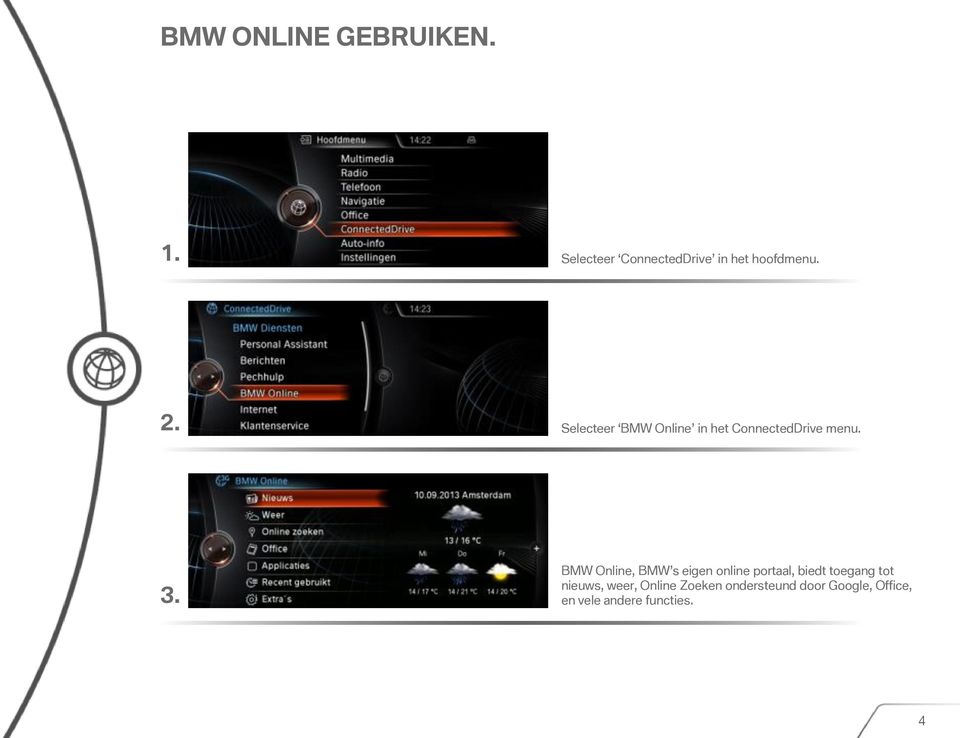 BMW Online, BMW s eigen online portaal, biedt toegang tot nieuws,