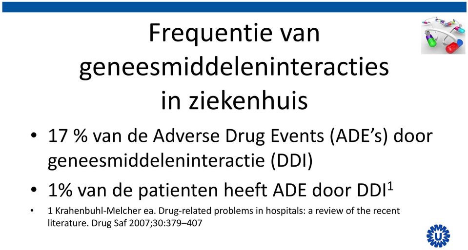 de patienten heeft ADE door DDI 1 1 Krahenbuhl Melcher ea.