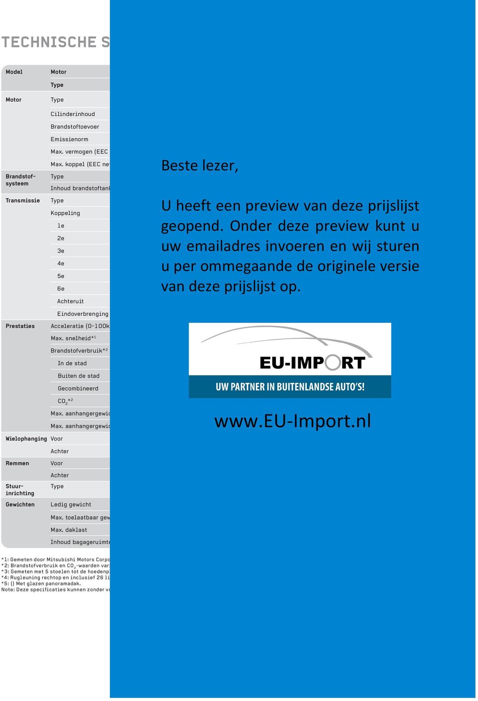 798 cc Brandstoftoevoer ECI-MULTI Common-rail directe injectie Emissienorm Euro-5b Max. vermogen (EEC net) 86 kw (117 pk)/6,000 tpm 85 kw (116 pk)/3,500 tpm Max. koppel (EEC net) 154 Nm (15.