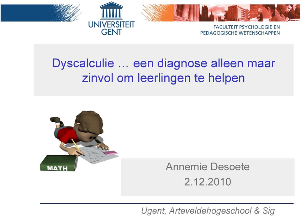 helpen Annemie Desoete 2.12.