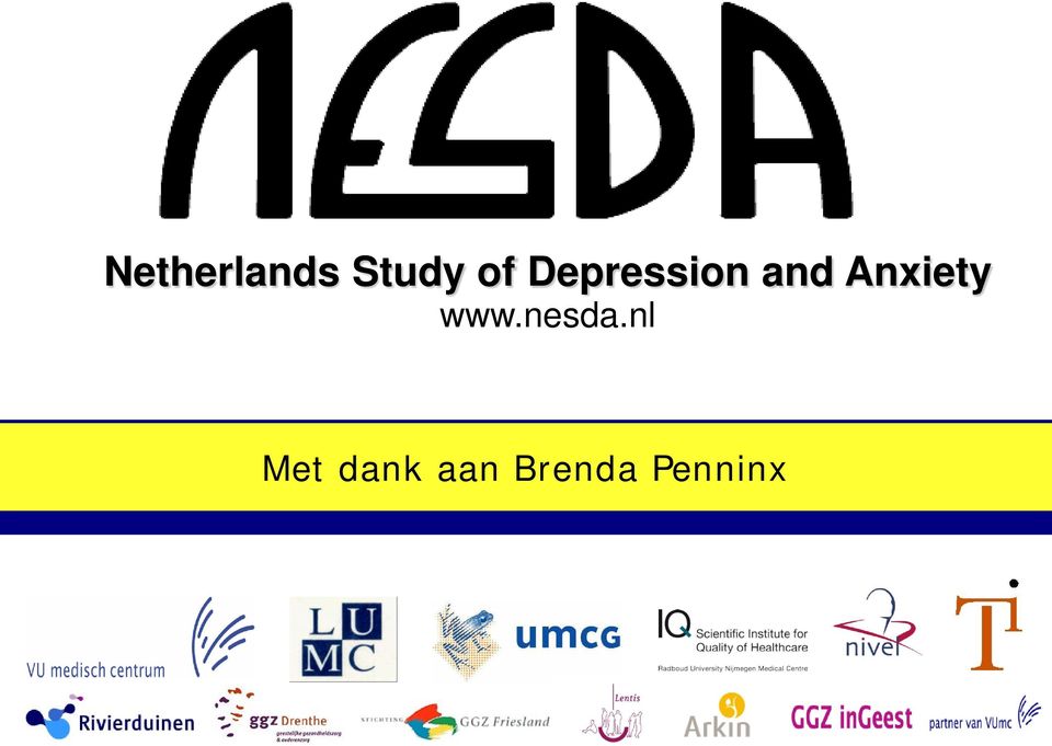 Netherlands Organization Met dank for aan Health Brenda