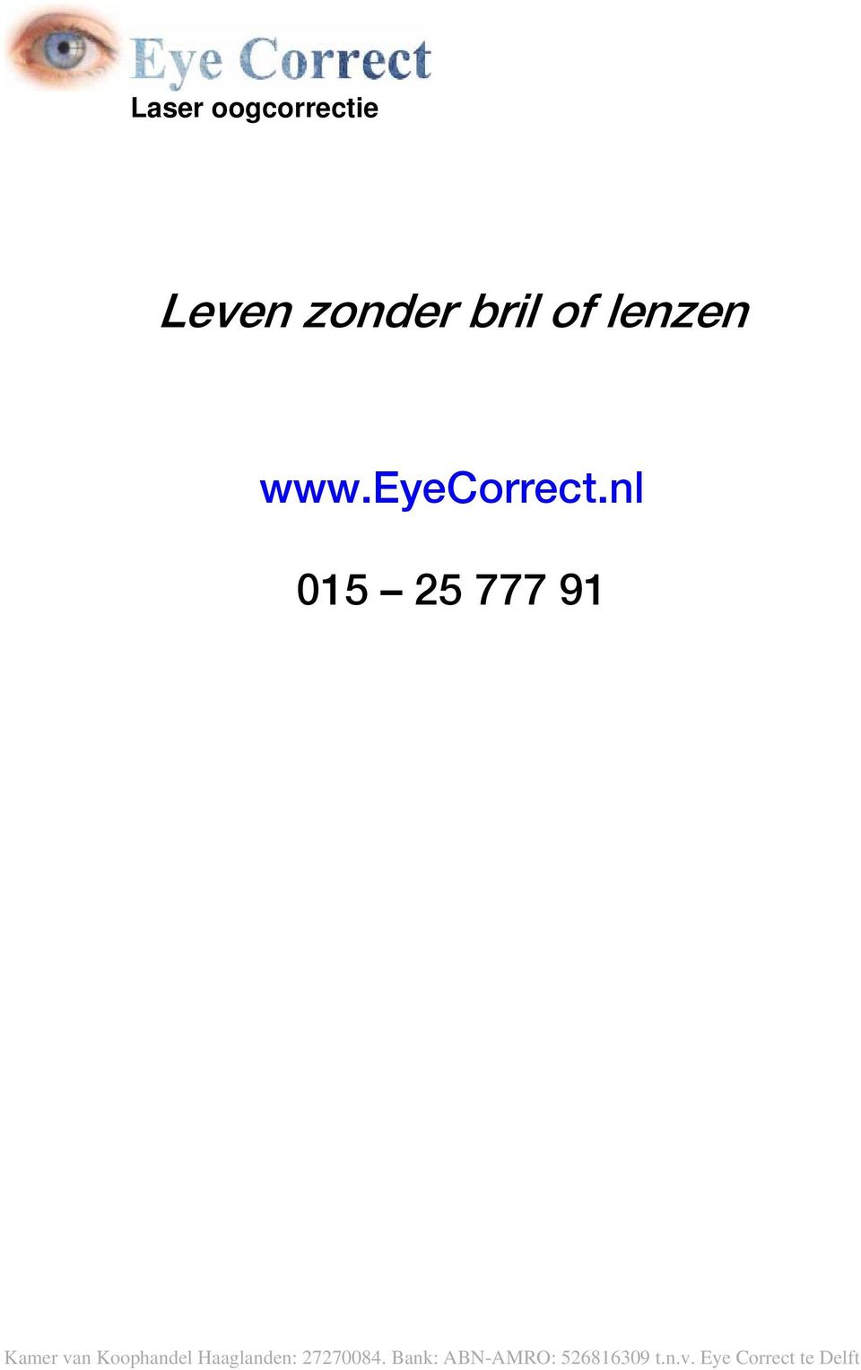 nl 015 25 777 91 Kamer van Koophandel