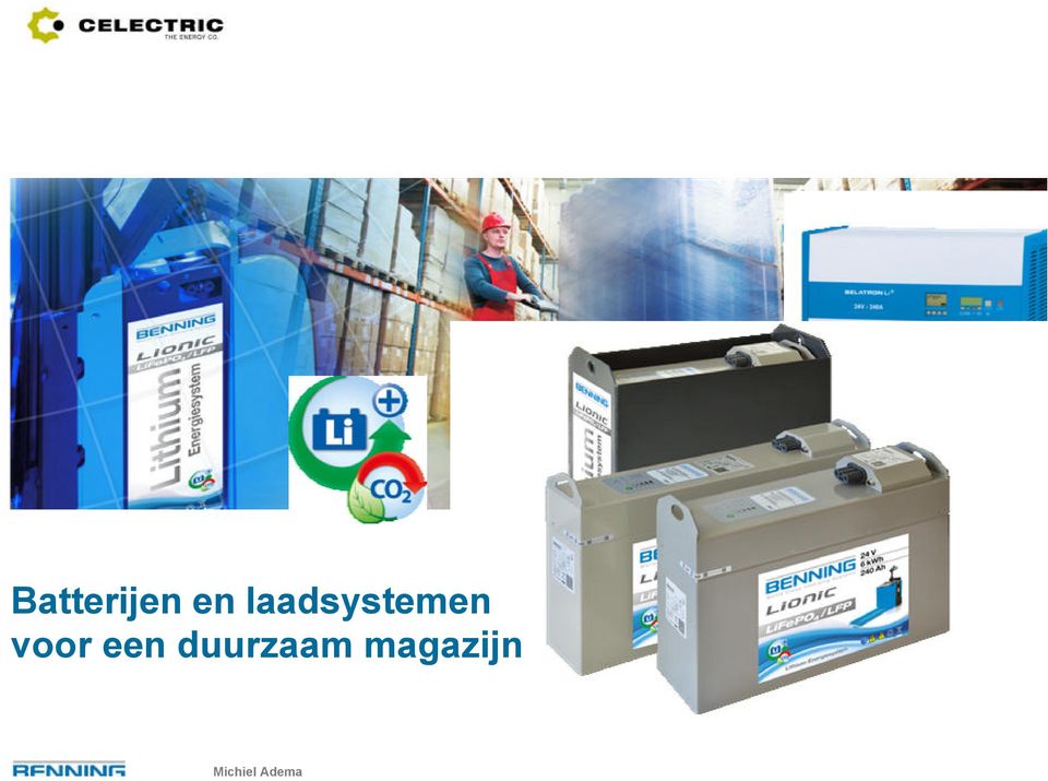 Batterijen en laadsystemen voor een duurzaam magazijn. Michiel Adema - PDF  Free Download