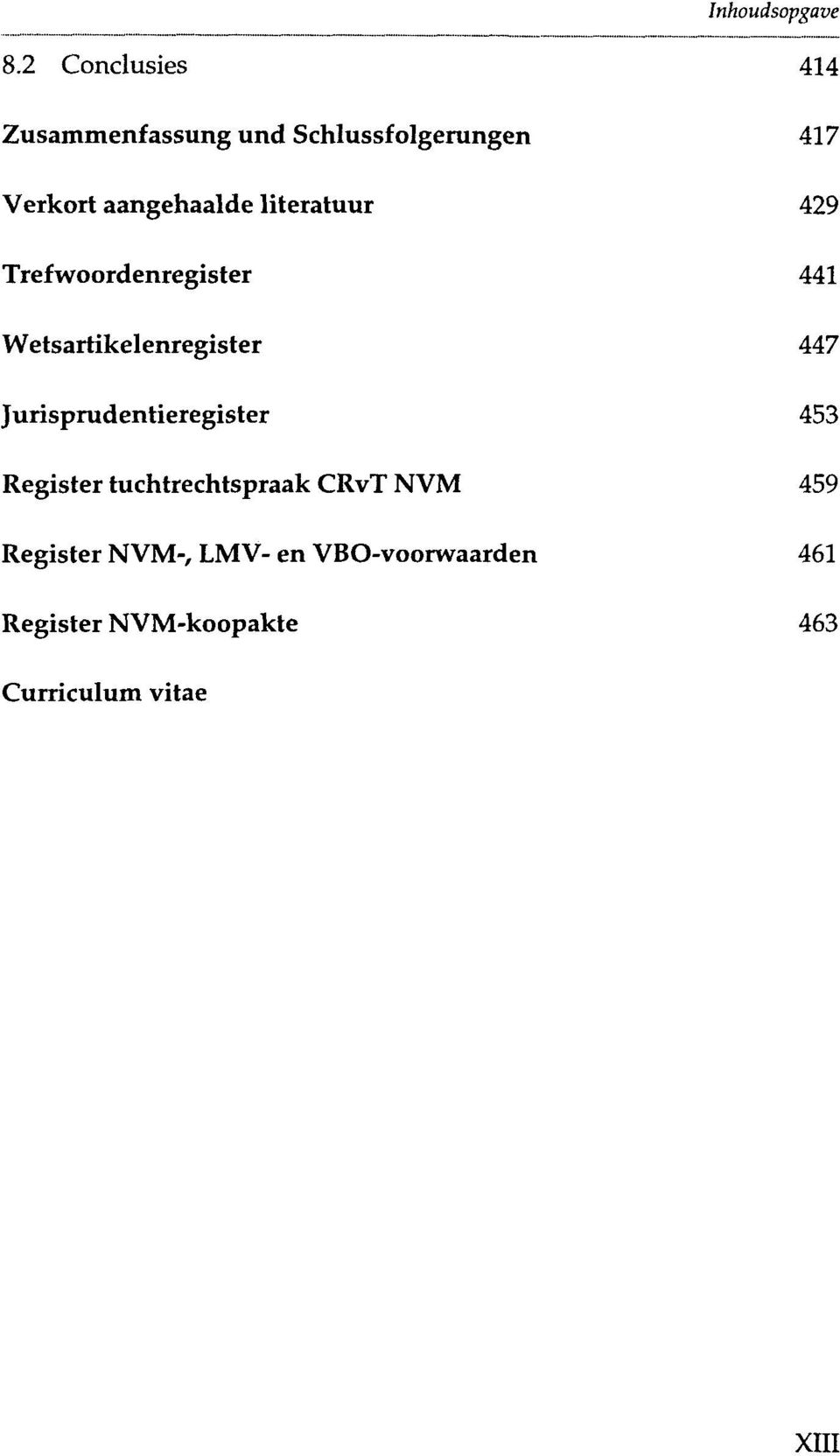 Register tuchtrechtspraak CRvT NVM Register NVM-, LMV- en VBO-voorwaarden