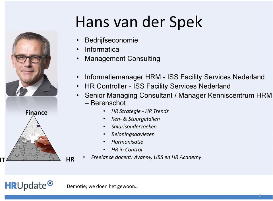 Consultant / Manager Kenniscentrum HRM Berenschot HR Strategie - HR Trends Ken- & Stuurgetallen