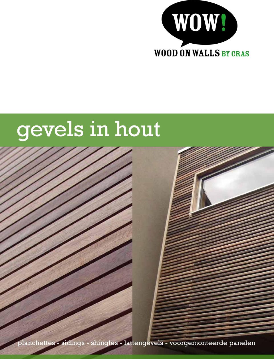gevels in hout planchettes sidings