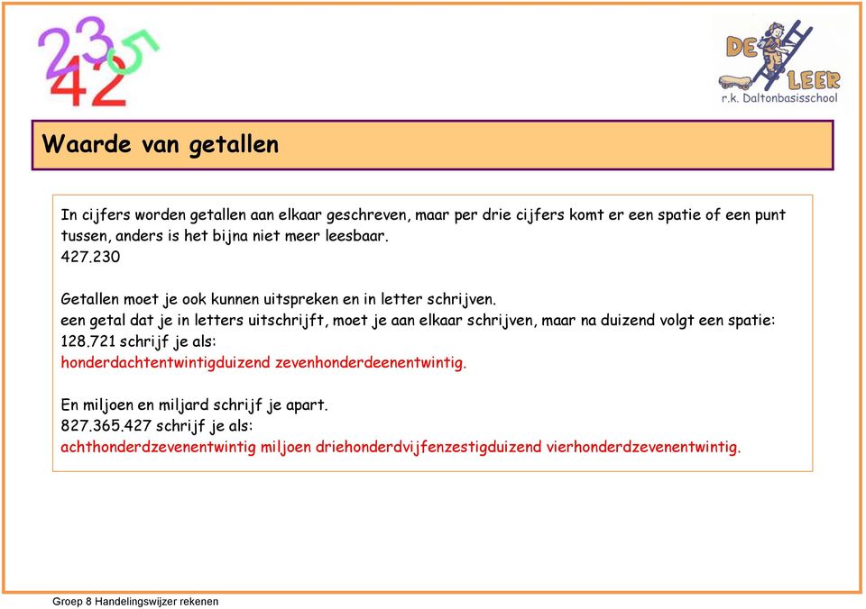 een getal dat je in letters uitschrijft, moet je aan elkaar schrijven, maar na duizend volgt een spatie: 128.