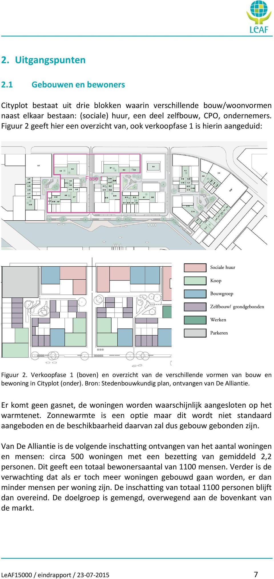 Bron: Stedenbouwkundig plan, ontvangen van De Alliantie. Er komt geen gasnet, de woningen worden waarschijnlijk aangesloten op het warmtenet.