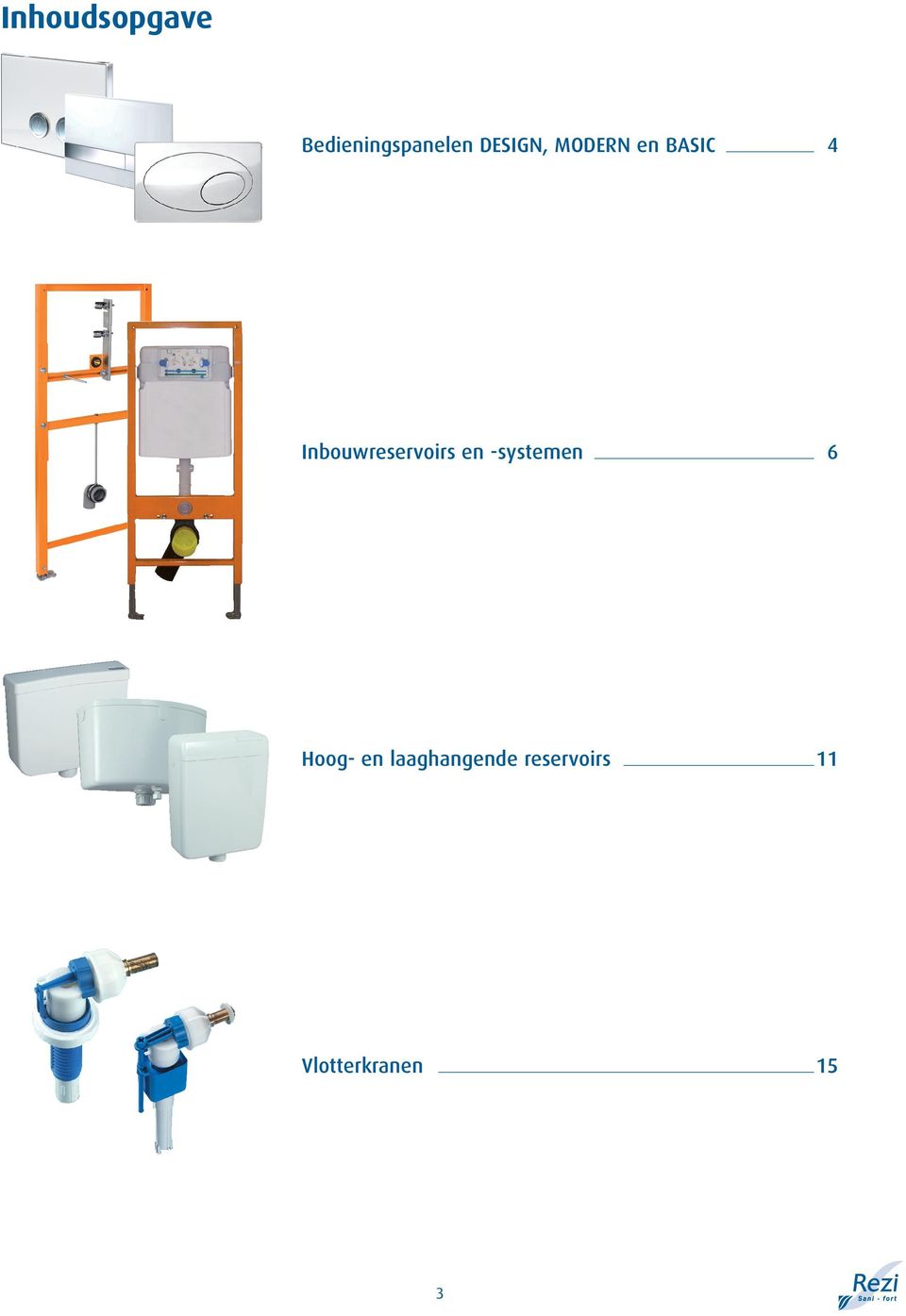 Inbouwreservoirs en -systemen 6