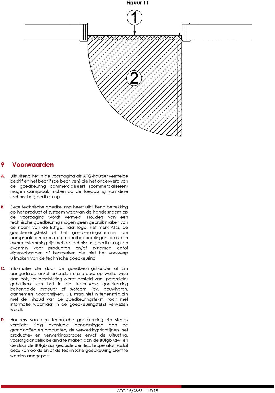 toepassing van deze technische goedkeuring. B. Deze technische goedkeuring heeft uitsluitend betrekking op het product of systeem waarvan de handelsnaam op de voorpagina wordt vermeld.