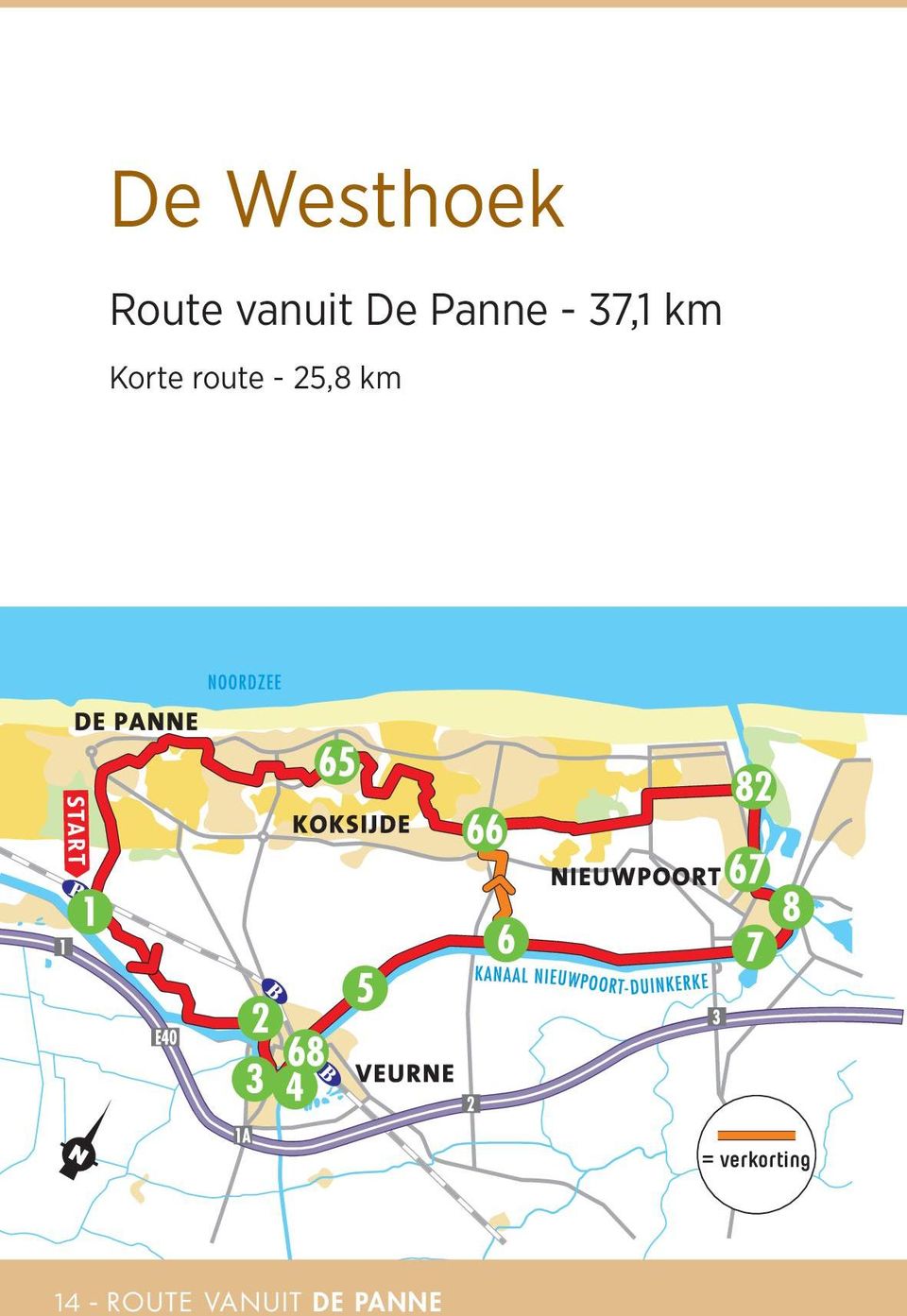 route - 25,8 km =