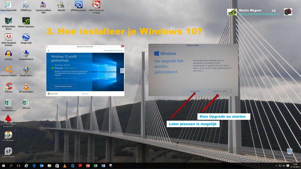 Hoe installeer je Windows 10?