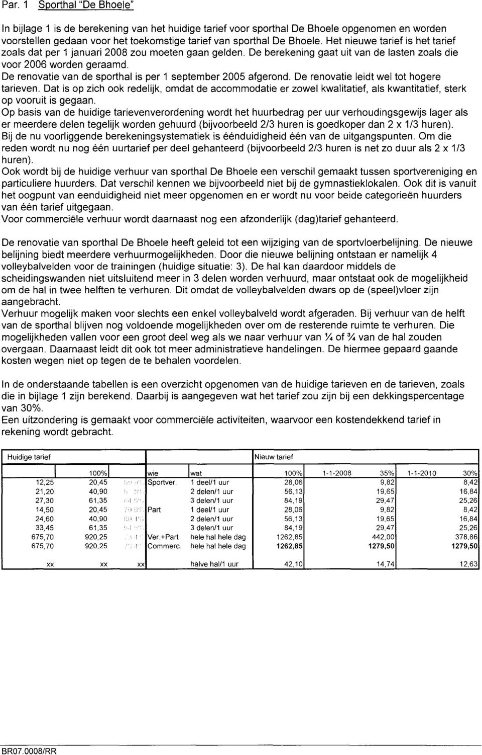 De renovatie van de sporthal is per 1 september 25 afgerond. De renovatie leidt wel tot hogere tarieven.