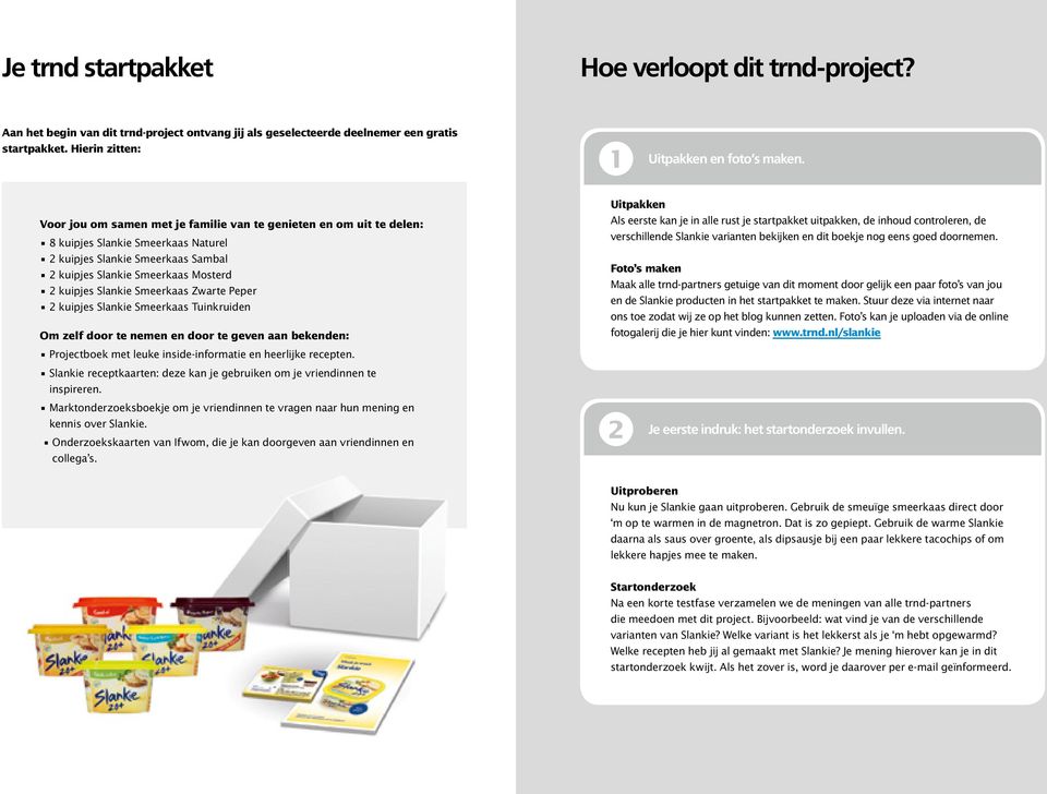 Smeerkaas Zwarte Peper 2 kuipjes Slankie Smeerkaas Tuinkruiden Om zelf door te nemen en door te geven aan bekenden: Projectboek met leuke inside-informatie en heerlijke recepten.