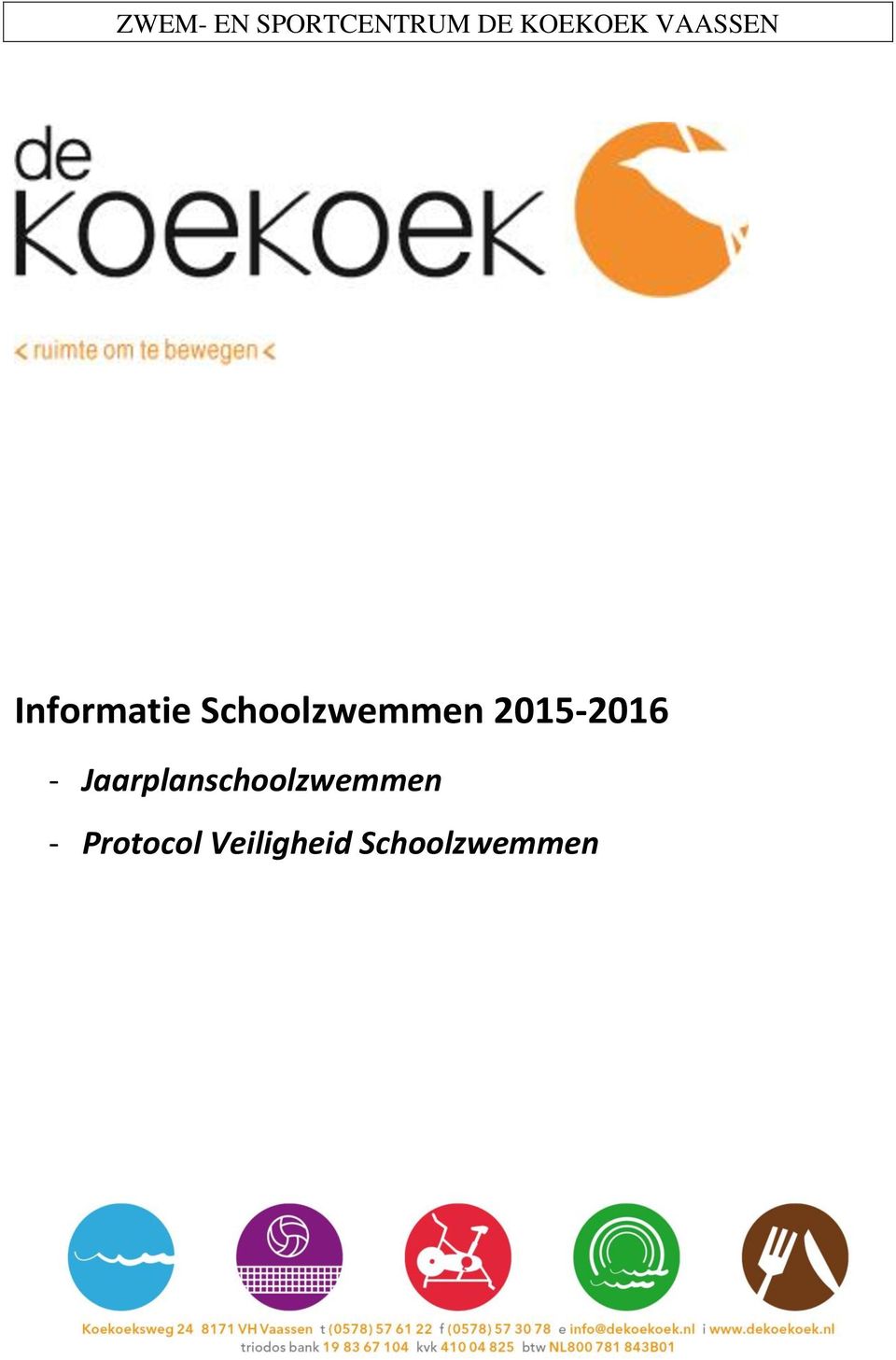 - Jaarplanschoolzwemmen