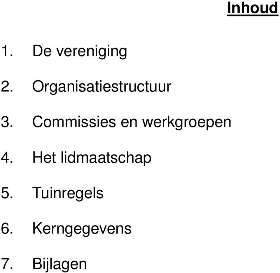 Commissies en werkgroepen 4.