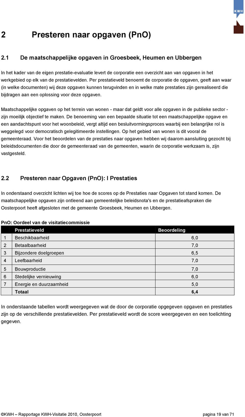 prestatievelden.