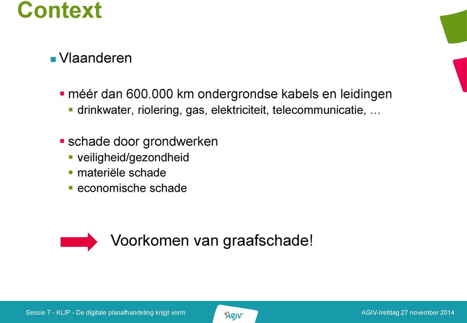 elektriciteit, telecommunicatie, schade door grondwerken